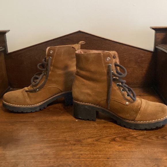 Floyd Brown Suede Lace Up Boots - Picture 5 of 5